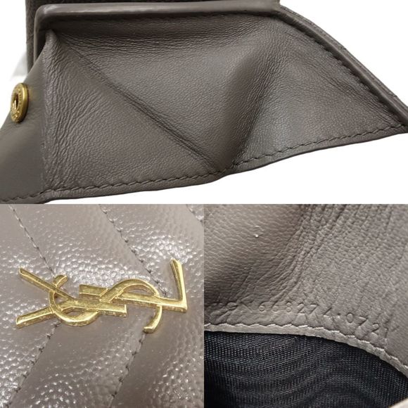 SAINT LAURENT Gray Wallet - Picture 9 of 10